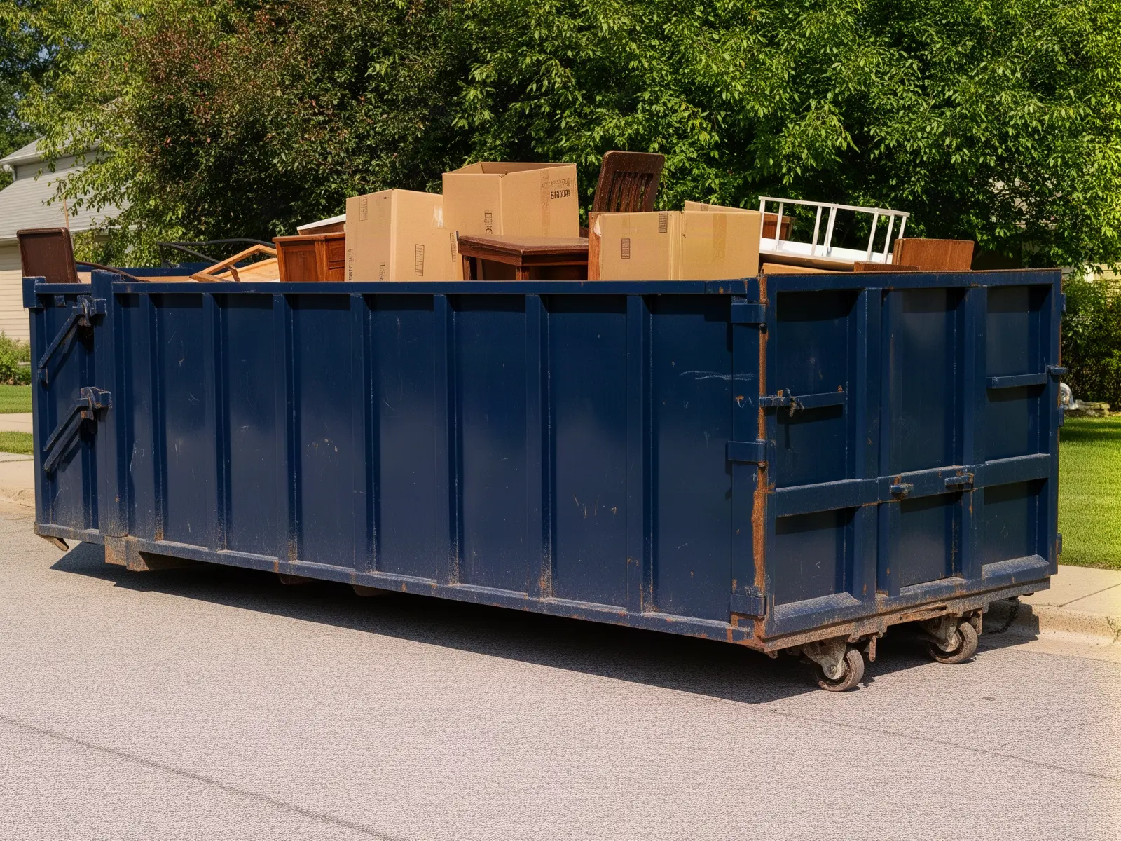 Roll-off dumpster from Embercrest Dumpster Rental in Centreville, VA